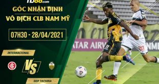 Kèo Internacional vs Dep Tachira