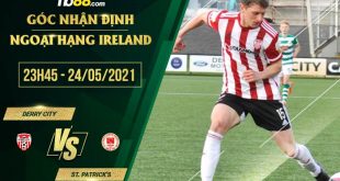 Derry City vs St. Patrick's 23h30