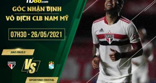 kèo Sao Paulo vs Sporting Cristal