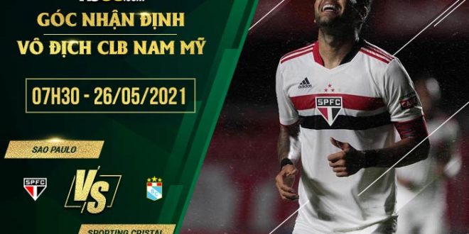 kèo Sao Paulo vs Sporting Cristal