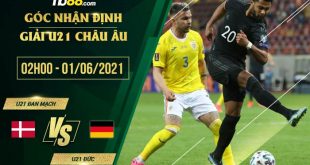 U21 Đan Mạch vs U21 Đức