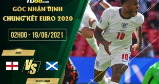 Tỷ lệ kèo nhà cái trận Anh vs Scotland
