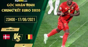 Tỷ lệ kèo nhà cái trận Đan Mạch vs Bỉ