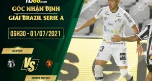 Nhận định kèo Santos vs Sport Recife