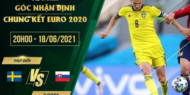 Kèo nhà cái Thụy Điển vs Slovakia