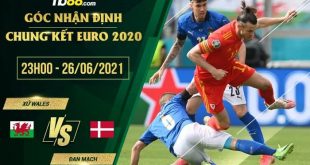 Tỷ lệ kèo Xứ Wales vs Đan Mạch