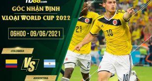Kèo Colombia vs Argentina
