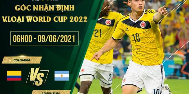 Kèo Colombia vs Argentina