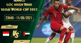 Indonesia vs UAE 23h45 ngày 11/06/2021