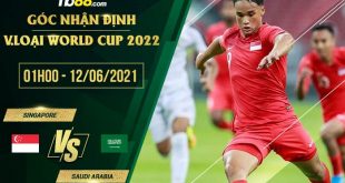Tỷ lệ kèo Singapore vs Saudi Arabia