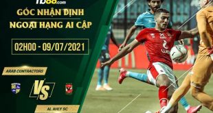 Nhận định kèo Arab Contractors vs Al Ahly SC