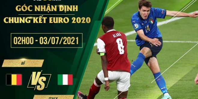 Kèo nhà cái Bỉ vs Ý