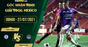 Soi kèo hot Cruz Azul vs Mazatlan
