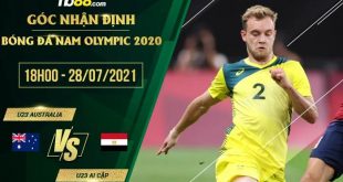 Soi kèo hot U23 Australia vs U23 Ai Cập