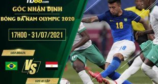 Kèo nhà cái U23 Brazil vs U23 Ai Cập