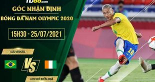 Soi kèo hot U23 Brazil vs U23 Bờ Biển Ngà