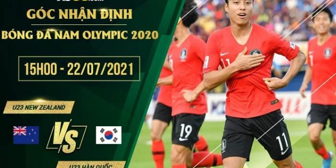 Kèo nhà cái U23 New Zealand vs U23 Hàn Quốc
