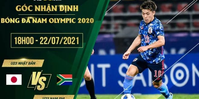 Kèo nhà cái U23 Nhật Bản vs U23 Nam Phi