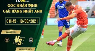 Soi kèo hot Blackpool vs Coventry