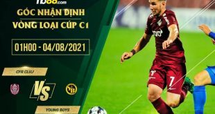 Soi kèo hot CFR Cluj vs Young Boys