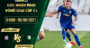 Soi kèo hot Dinamo Zagreb vs Legia Warszawa