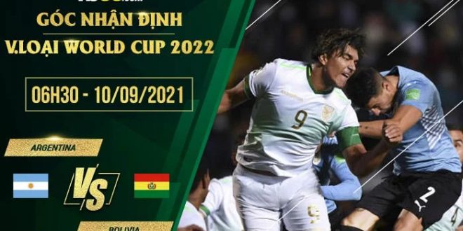 Kèo thơm Argentina vs Bolivia