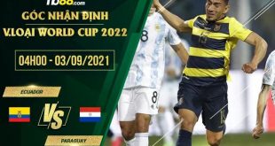 Soi kèo hot Ecuador vs Paraguay