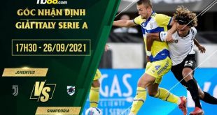 Kèo thơm Juventus vs Sampdoria