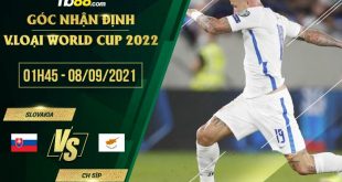 Soi kèo thơm Slovakia vs Cyprus