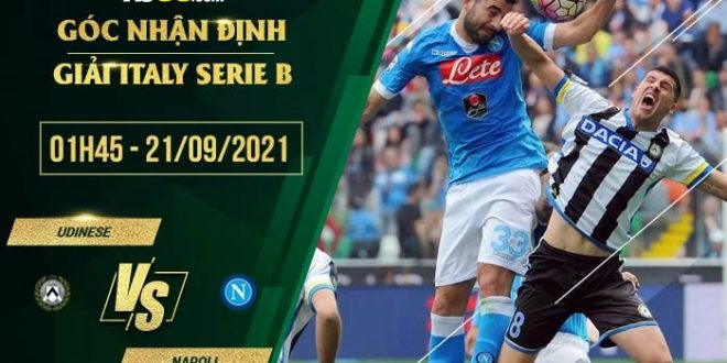 Kèo thơm Udinese vs Napoli