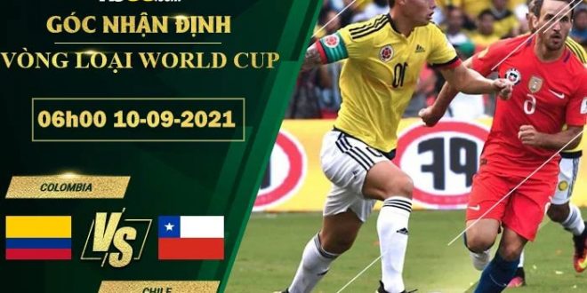 Kèo thơm Colombia vs Chile