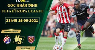 Kèo thơm Dinamo Zagreb vs West Ham