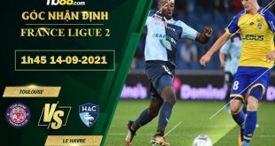 Kèo thơm Le Havre vs Toulouse