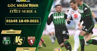 Kèo thơm Sassuolo vs Torino