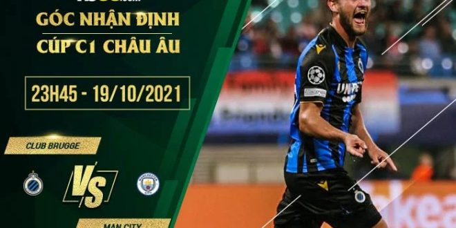 Kèo hot Club Brugge vs Man City