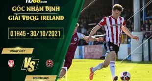 Kèo hot Derry City vs Bohemians