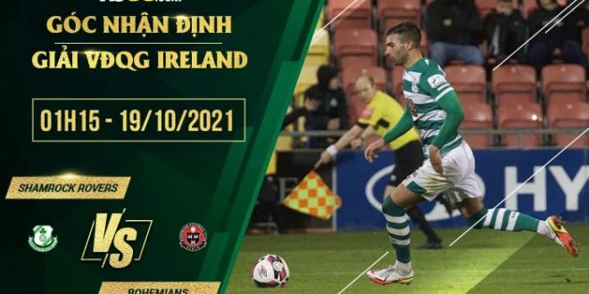 Kèo thơm Shamrock Rovers vs Bohemians