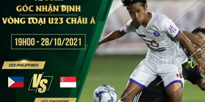 Soi kèo nhà cái U23 Philippines vs U23 Singapore
