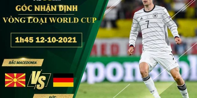 Kèo thơm Bắc Macedonia vs Đức