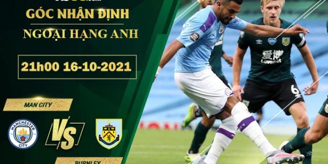 Kèo nhà cái Man City vs Burnley