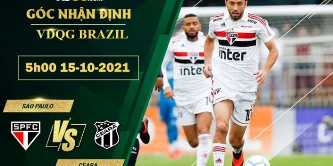 Kèo thơm Sao Paulo vs Ceara