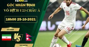 Kèo hot U23 Iran vs U23 Nepal
