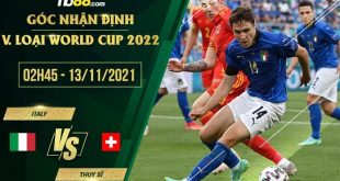 Kèo nhà cái Italy vs Thụy Sĩ