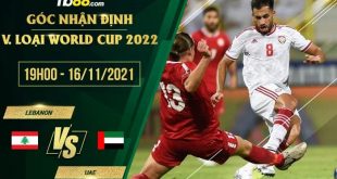 Kèo thơm Lebanon vs UAE