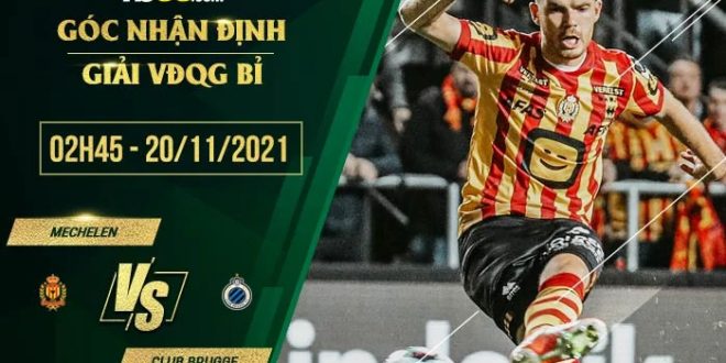 Kèo hot Mechelen vs Club Brugge