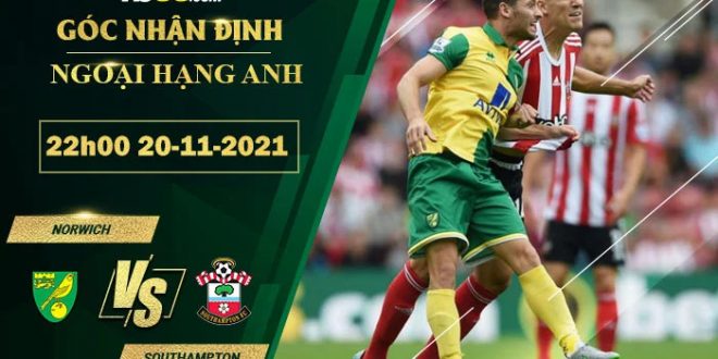 Kèo Norwich vs Southampton