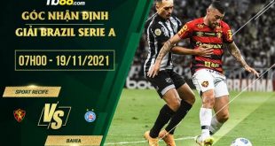 Kèo thơm Sport Recife vs Bahia