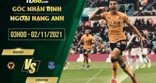 Kèo thơm Wolves vs Everton