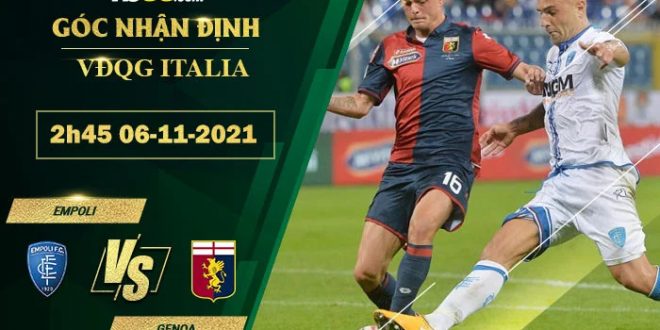 Kèo thơm Empoli vs Genoa