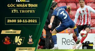 Kèo thơm Sunderland vs Bradford City